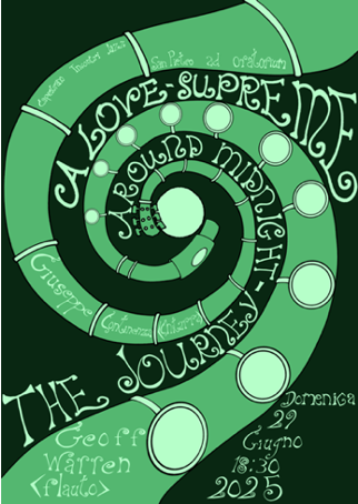 Manifesto del concerto Around Midnight-The Journey