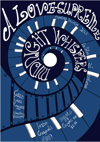 Manifesto del concerto Midnight Whispers